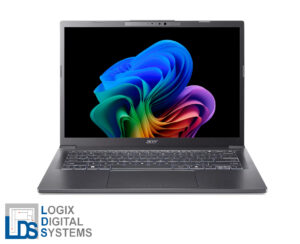 Acer Aspire 14 AI A14-52MT-701K-Intel® Core™ Ultra 7 258V 15th Gen/32GB RAM LPDDR5x/1TB SSD/14″ WUXGA IPS Touchscreen/Backlit Keyboard/Windows 11 Home (IRON)